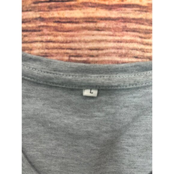 Cricut V-Neck T-Shirt "I Love You Ill See You At Home But…F$#& You" Large - Picture 5 of 6